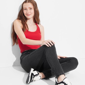 Women's Super-High Rise Skinny Curvy Jeans - Wild Fable™ - 1 of 3