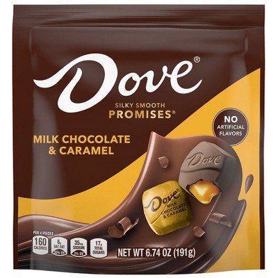 Dove Promises Candy Caramel And Milk Chocolate 6.74 oz