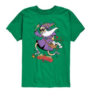 Boys' - Instant Message - Wizard Skater Short Sleeve Graphic T-Shirt - 1 of 4