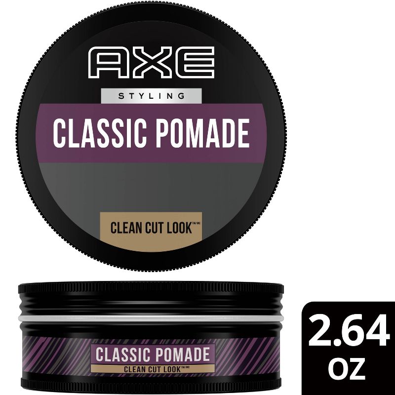 Axe Signature Clean Cut Look Hair Classic Pomade - 2.64oz, 1 of 9