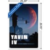 Trends International Star Wars: Yavin - Visit Yavin by Russell Walks 23 Framed Wall Poster Prints - 3 of 4