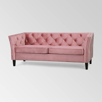 target pink couch