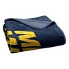 NCAA Michigan Wolverines 60" x 80" Raschel Throw Blanket - 3 of 4