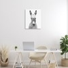 Stupell Industries Donkey Toilet Paper Funny Bathroom Canvas Art, 24" x 30" - 3 of 4