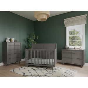 Child Craft Surrey Hill Crib, Dresser and Chest Nursery Set, 3-Piece, Includes 4-in-1 Convertible Crib, Dresser, and Chest - 1 of 4