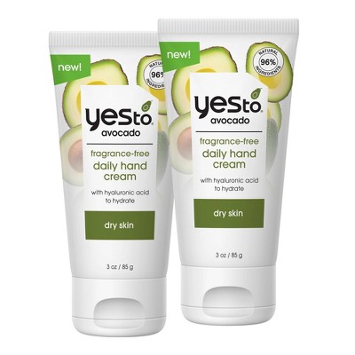 Yes To Daily Hand Cream - Avocado - 2pk