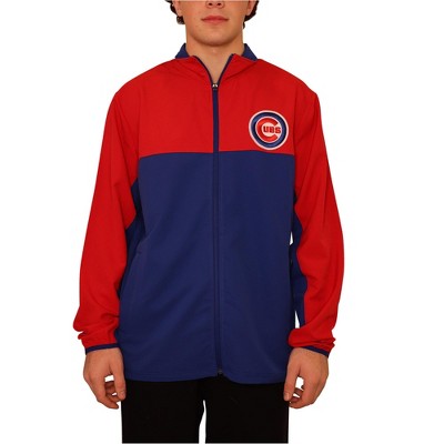 G-III Sports Mens Chicago Cubs First Base Track Jacket