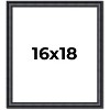 PosterPalooza | Linear Black Picture Frame - UV Acrylic, Foam Board Backing, Hanging Hardware - 2 of 4