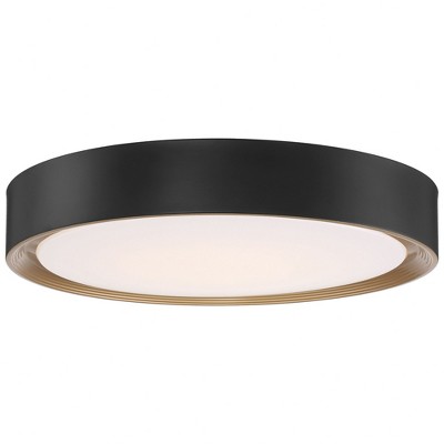 Access Lighting Malaga 1 - Light Flush Mount in  Matte Black