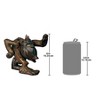 Design Toscano Gordie the Gorilla Helping Hand Cast Iron Monkey Statue - 3 of 3