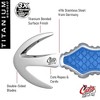 Cuda 1.5" Rescue/Safety Knife with Sheath Titanium Bonded - 2 of 2