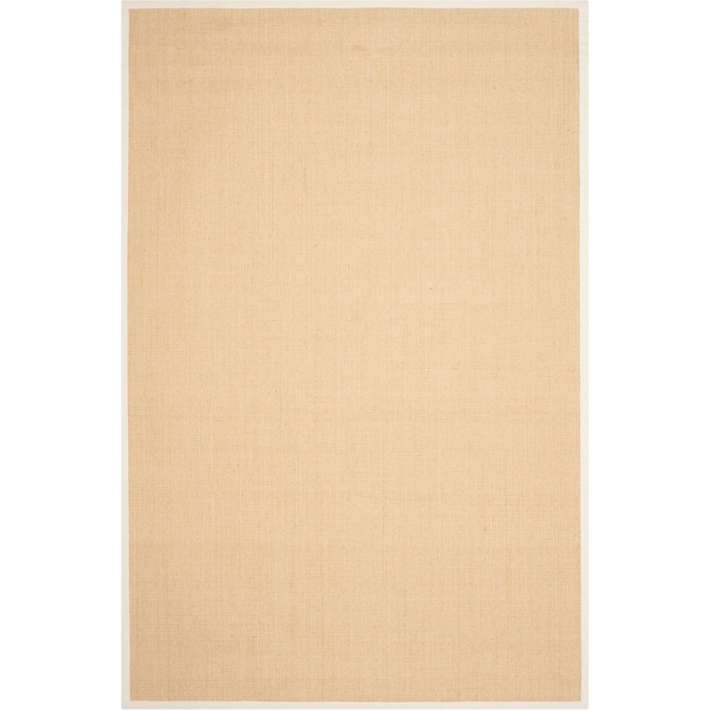 6'x9' Klara Solid Loomed Area Rug Maize/Wheat - Safavieh