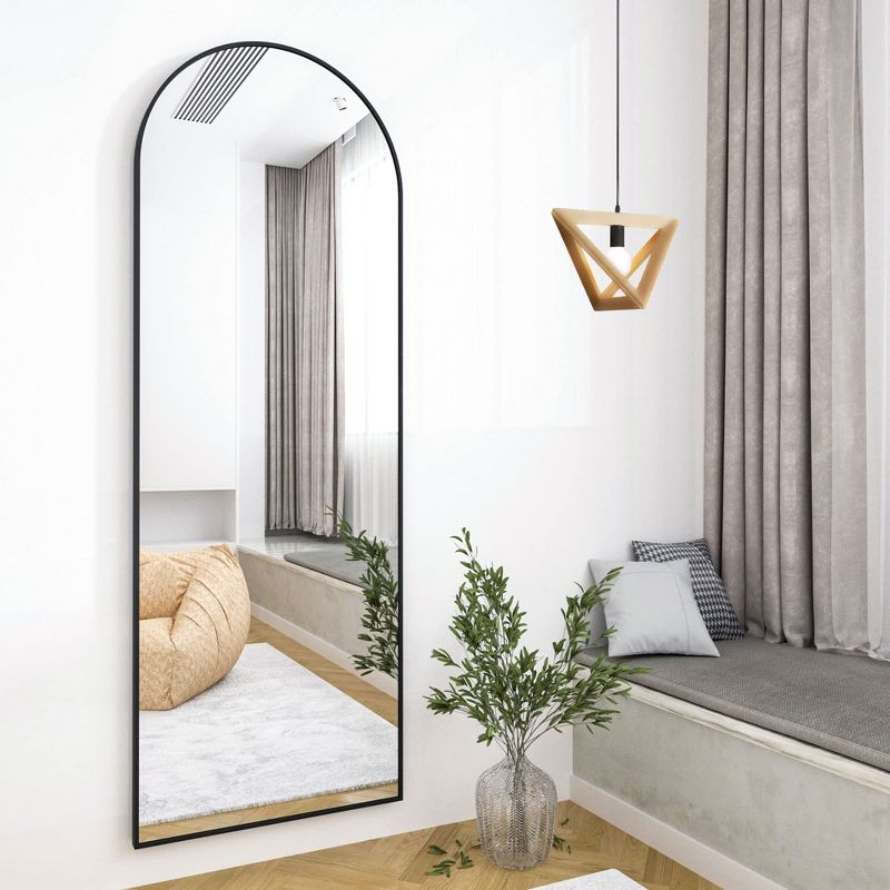 HOMLUX Arched Full Length Mirror, 4 of 10
