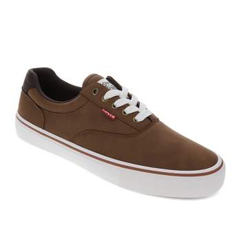 Levi's Mens Thane Synthetic Leather Casual Lace Up Sneaker Shoe