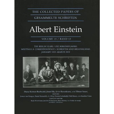 The Collected Papers of Albert Einstein, Volume 13 - (Hardcover)