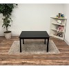 Kids' Rectangle Table with 4 Chairs Espresso - Gift Mark - 3 of 4