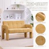 2-Seater Accent Chair Loveseat Leisure Sofa Couch Upholstered Armchair Reading Chair - ModernLuxe - 4 of 4