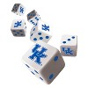 MasterPieces Officially Licensed NCAA Kentucky Wildcats - 6 Piece D6 Gaming Dice Set Ages 6 and Up - 3 of 4
