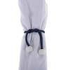 Unique Bargains Magnetic Buckle Small Faux Pearl Curtain Tie Polyester Rare Earth Magnet 2 Pcs - 4 of 4