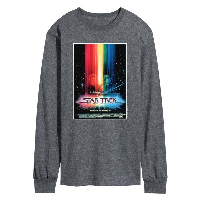 Men's - Star Trek - Retro Movie Poster Long Sleeve Graphic T-Shirt