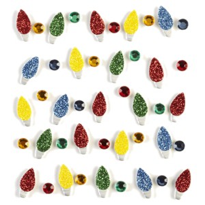 Jolee's Cabochon Dimensional Repeat Stickers - Christmas Light, 45pcs - 1 of 1