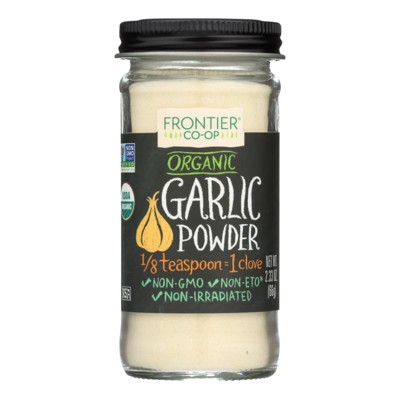 Frontier Co-op Garlic Organic Powder - 2.33 Oz : Target