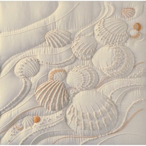 Janlynn Candlewicking Embroidery Kit 14"X14"-Ocean's Edge-Stitched In Thread - 1 of 1