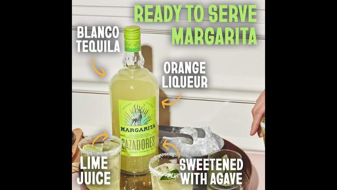 Cazadores Margarita Ready-To-Serve - 1.75L Bottle, 2 of 8, play video