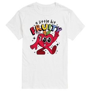 Men's - Instant Message - A Little Bit Fruity Pride Short Sleeve Graphic T-Shirt - 1 of 4