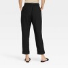 Women's High-Rise Slim Straight Leg Pintuck Ankle Pants - A New Day™ - image 2 of 3