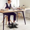 SKONYON Under Desk Elliptical Machine, Electric Seated Pedal Exerciser, Mini Ellipse Leg Exerciser with Remoter, 12 Level Speeds for Home Office - 2 of 4