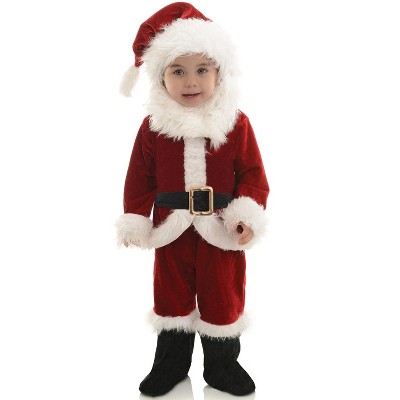Underwraps Costumes Classic Santa Toddler Costume, Small : Target