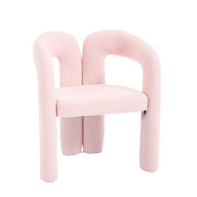 Anybear 2Pcs Upholstered Accent/Dining Chair /Barrel Side Chairs