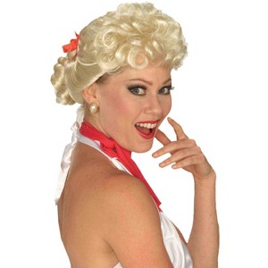 Forum Novelties 50's Housewife Adult Women's Wig (Blonde) - 1 of 1