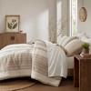 NicBex 3 Pcs Comforter Set Casual Boho Aesthetic Bedding Set, Cotton Jacquard Waffle Bedding Comforter Sets, 1 Comforter, 2 Pillow Shams - 4 of 4