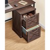File Cabinet, Filing Cabinet with 2 File Drawers, Printer Stand, Fit A4, Letter Size, Hanging File Folders, Modern Farmhouse Style - 3 of 4