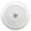 Gibson Our Table Simply White 6 Piece 8.75 Inch Organic Round Porcelain Salad Plate Set in White - 3 of 4