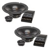 PowerBass a Pair of S-60C 6.5" OEM Replacement Component with a Pair of S-6903 6X9" OEM Replacement Coaxial Speakers - 2 of 4