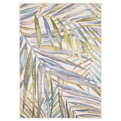 Oriental Weavers Fiji FIJ03 Beige / Multi Indoor /Outdoor Area Rug - 5' x 7'