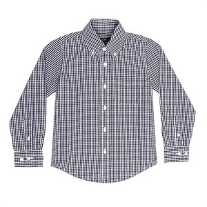 Boy's Button Down Checked Shirt - Pedal - 1 of 2