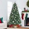 Best Choice Products Artificial Frosted Christmas Tree, Premium Unlit Spruce Design, Dense Branches – Green Spruce - 3 of 4