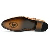 Santimon Men's Woven Leather Mules Stylish Slip-on Backless Loafers - 4 of 4