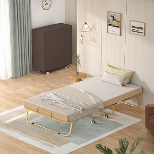 Aheaplus Folding Bed with Mattress - 1 of 4