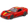 Ferrari 812 Competizione Red with Yellow Stripe "Speed Icons" Series 1/64 Diecast Motorcycle Model by Maisto - 2 of 3