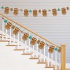 Big Dot of Happiness Tropical Luau - Hawaiian Beach Party DIY Decorations - Clothespin Garland Banner - 44 Pieces - 2 of 4