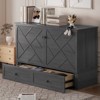 Mjkone Murphy Queen Size Bed Chest with Mattress and Storage - 2 of 4