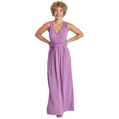 VENUS Womens Braided Detail Maxi Dress