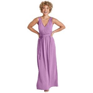 VENUS Womens Braided Detail Maxi Dress - 1 of 4