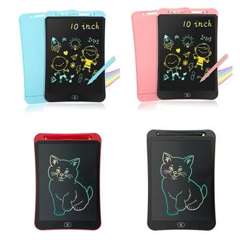 2 Pack 10 Inch Colorful Doodle Board Drawing Pad for Kids