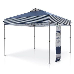 Captiva Designs 10’x10’ Instant Pop Up Canopy Tent – One-Push Setup with Vented Roof, Includes Storage Bag and Accessories - 1 of 4